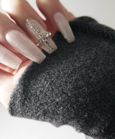 【 裏起毛 】カットアウトストラップスリムカットソートップス ／ cutout strap slim cutsew tops