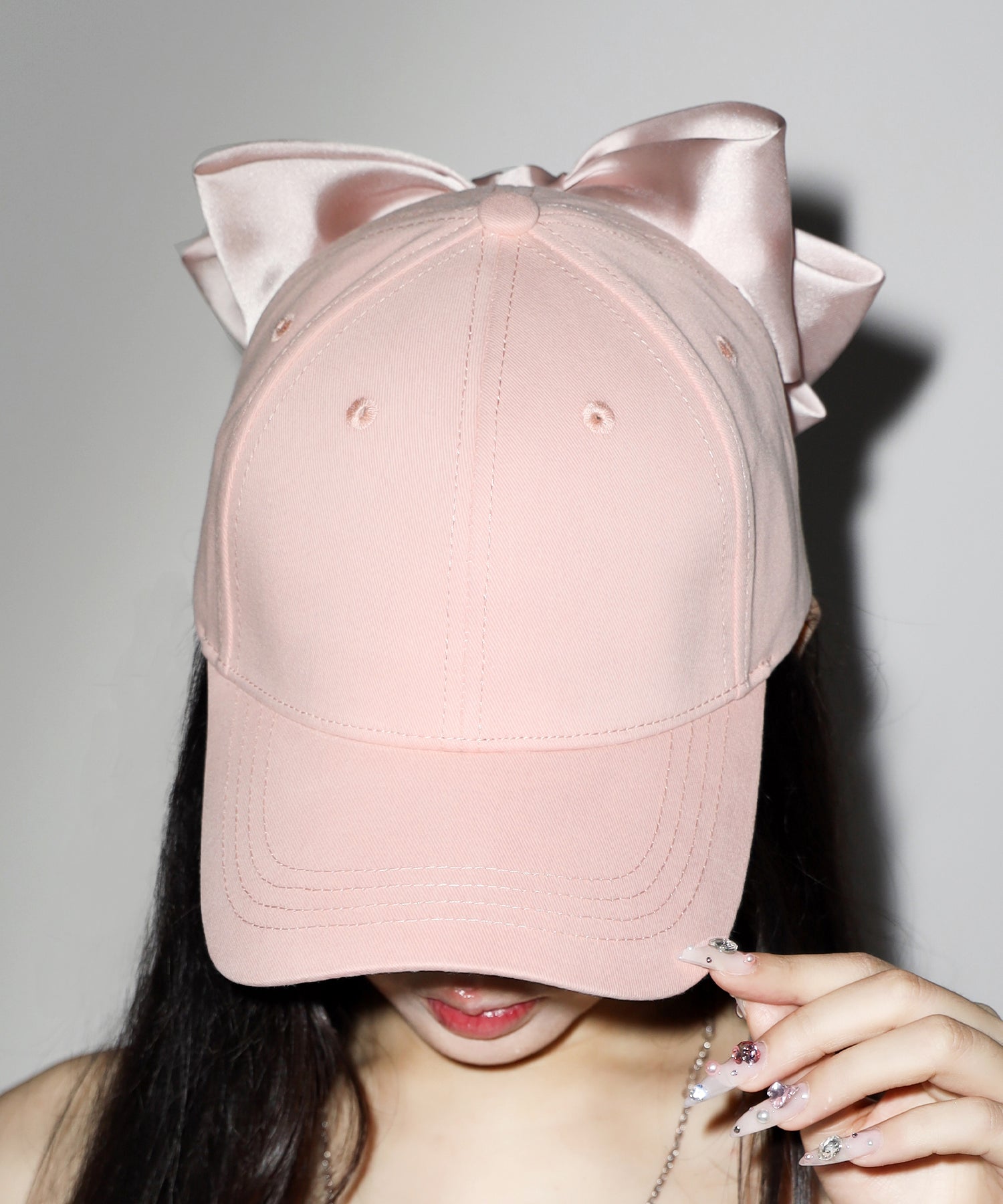 バックリボンキャップ ／ back ribbon CAP
