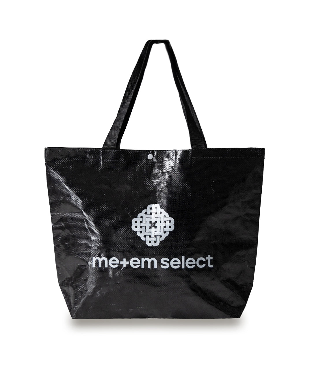 LOGO TARPAULIN SHOPPER BAG BLACK ／ ロゴターポリンショッパーバッグブラック