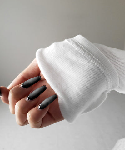 【 ３color ／ 裏起毛 】スクエアネックチョーカーシャーリングトップス ／ square neck choker shirring tops