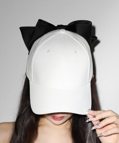 バックリボンキャップ ／ back ribbon CAP