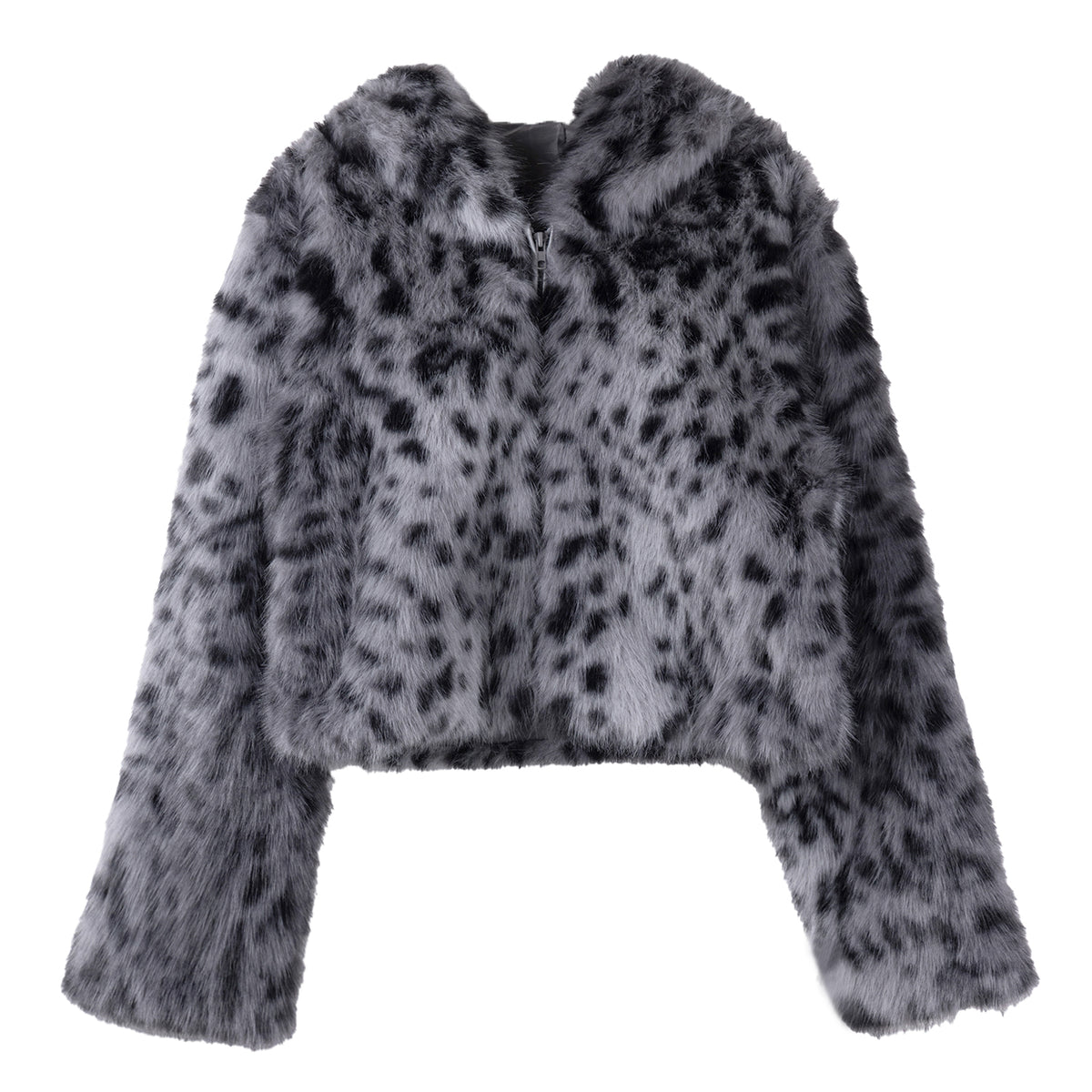 WSJ レオパードコート LEOPARD F／FUR FRONT HOOK コート｜スライの通販｜&mall