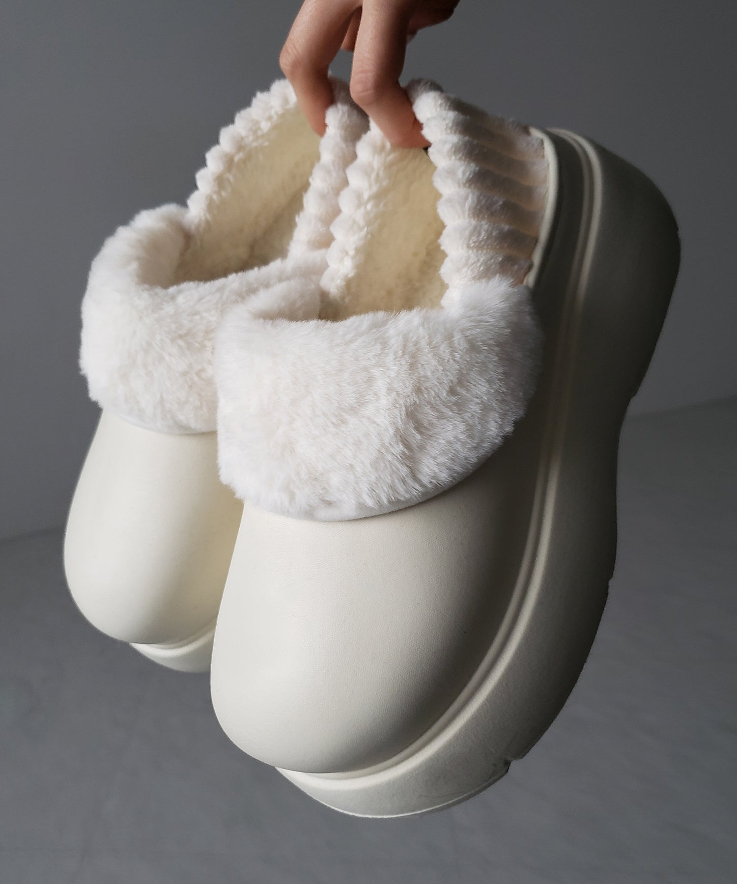 厚底EVAボアサボスリッポン ／ platform EVA boa sabo slipons