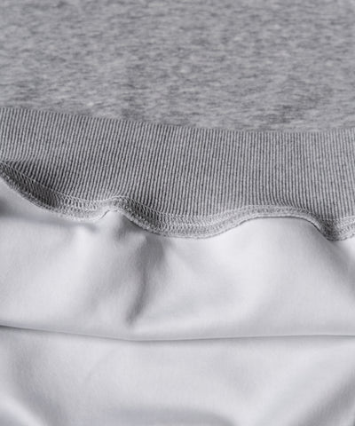 【 セットアップ 】オーバースウェットトップス ＋ プリーツミニスカート SET ／ oversweat tops + pleated mini skirt SET