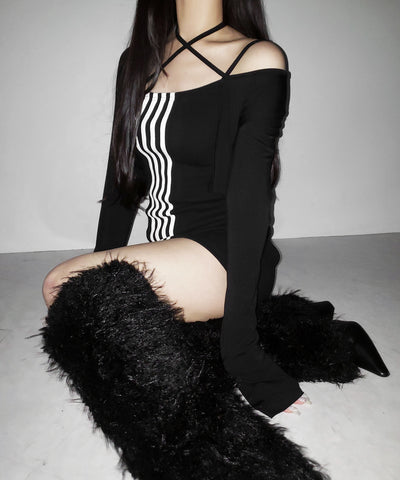 ４ラインタイトミニキャミワンピース ／ 4 line tight mini cami onepiece