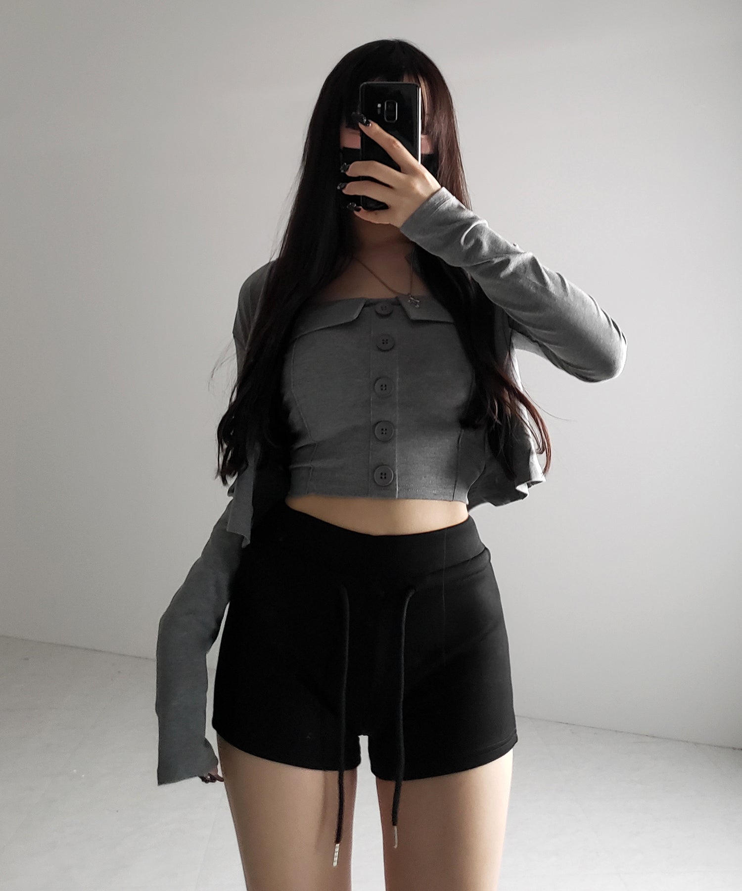 【 ２color ／３size 】マイクロミニスウェットショートパンツ ／ micro mini sweat short pants