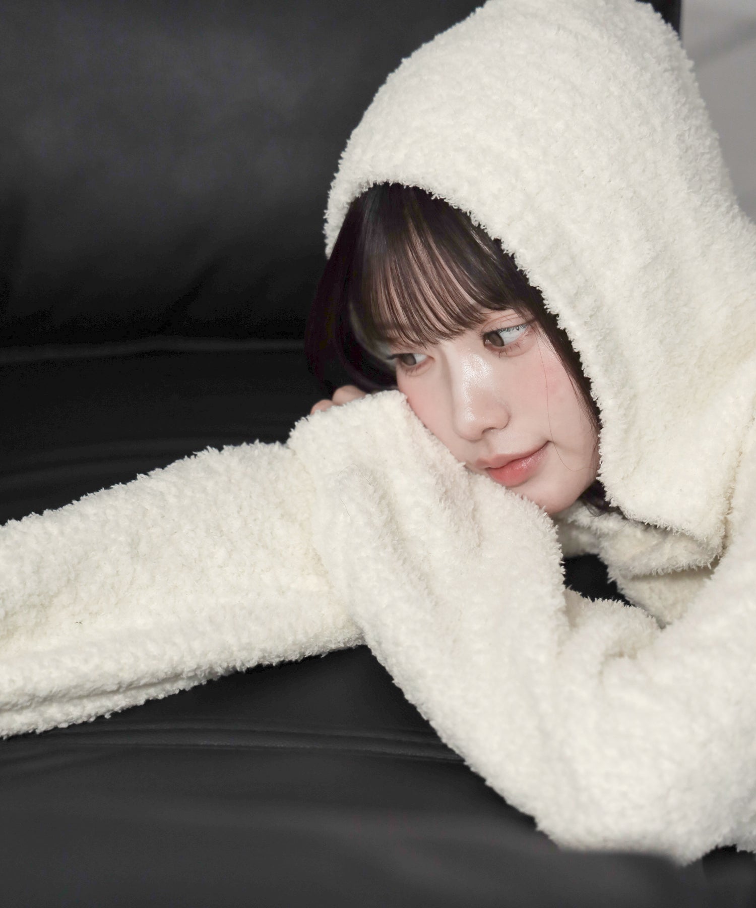 マシュマロタッチフーディーセットアップ ／ marshmallow touch hoodie setup