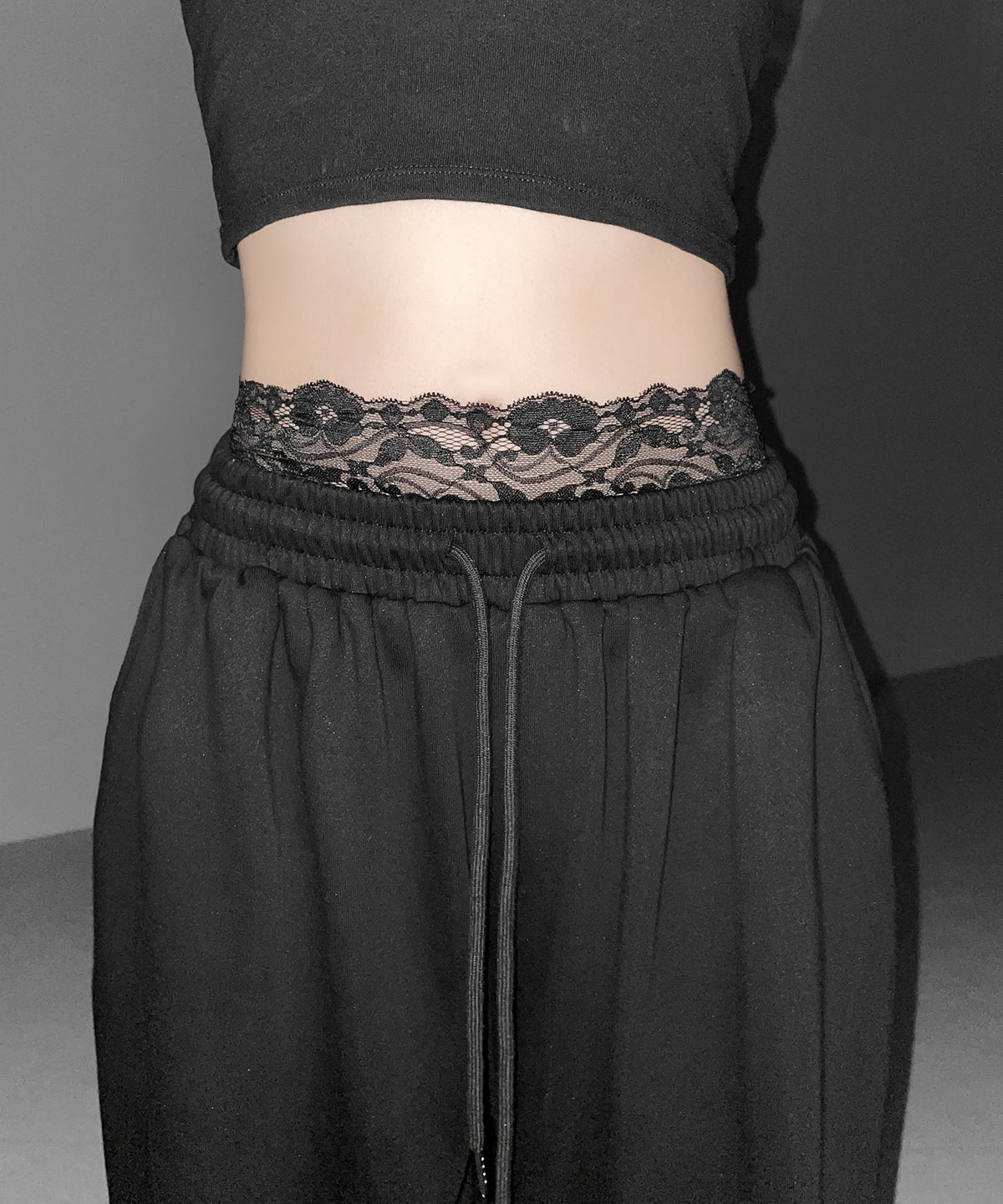 レースレイヤードインナーパンツ ／ Lace layered inner pants
