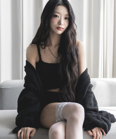 【セットアップ可能 】マシュマロタッチショートキャミソール ／ marshmallow touch short camisole