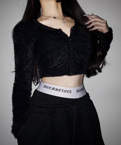 【 レイヤード可能 】グランジロゴインナーパンツ ／ grunge logo inner pants