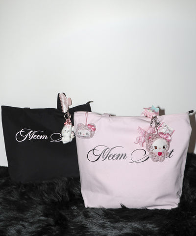 【 ２color 】レタリングロゴトートバッグ / lettering logo tote bag
