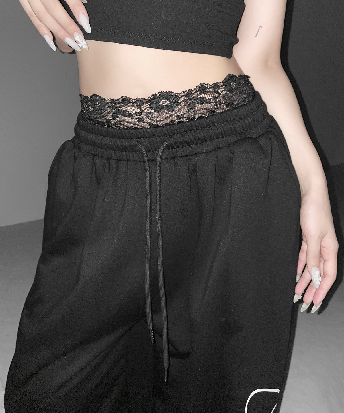 レースレイヤードインナーパンツ ／ Lace layered inner pants