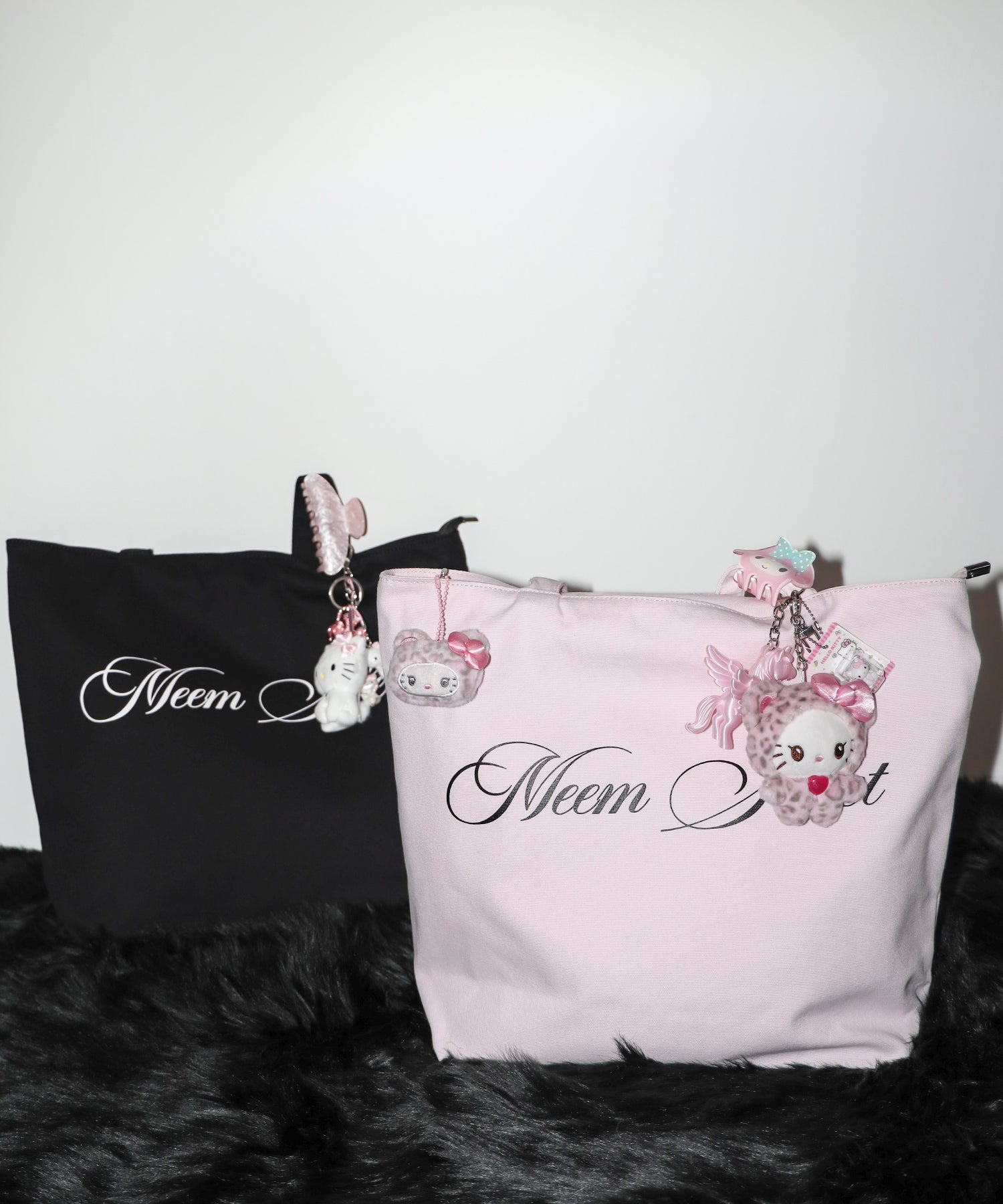 【 ２color 】レタリングロゴトートバッグ / lettering logo tote bag