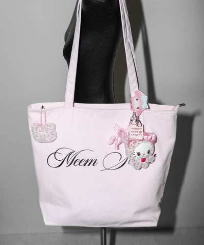 【 ２color 】レタリングロゴトートバッグ / lettering logo tote bag