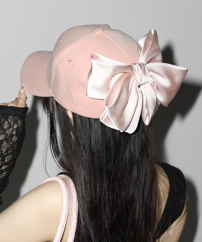バックリボンキャップ ／ back ribbon CAP