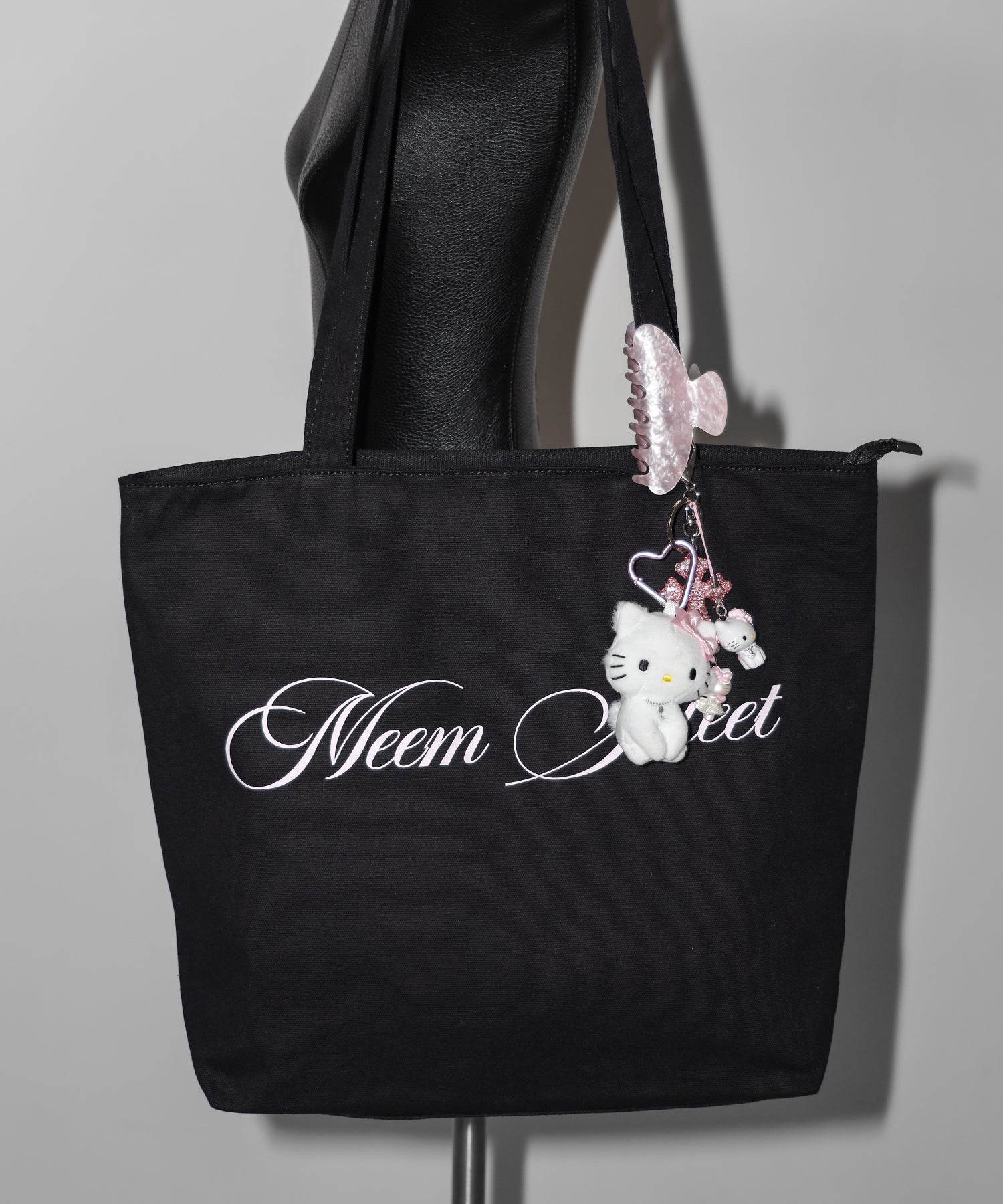 【 ２color 】レタリングロゴトートバッグ / lettering logo tote bag