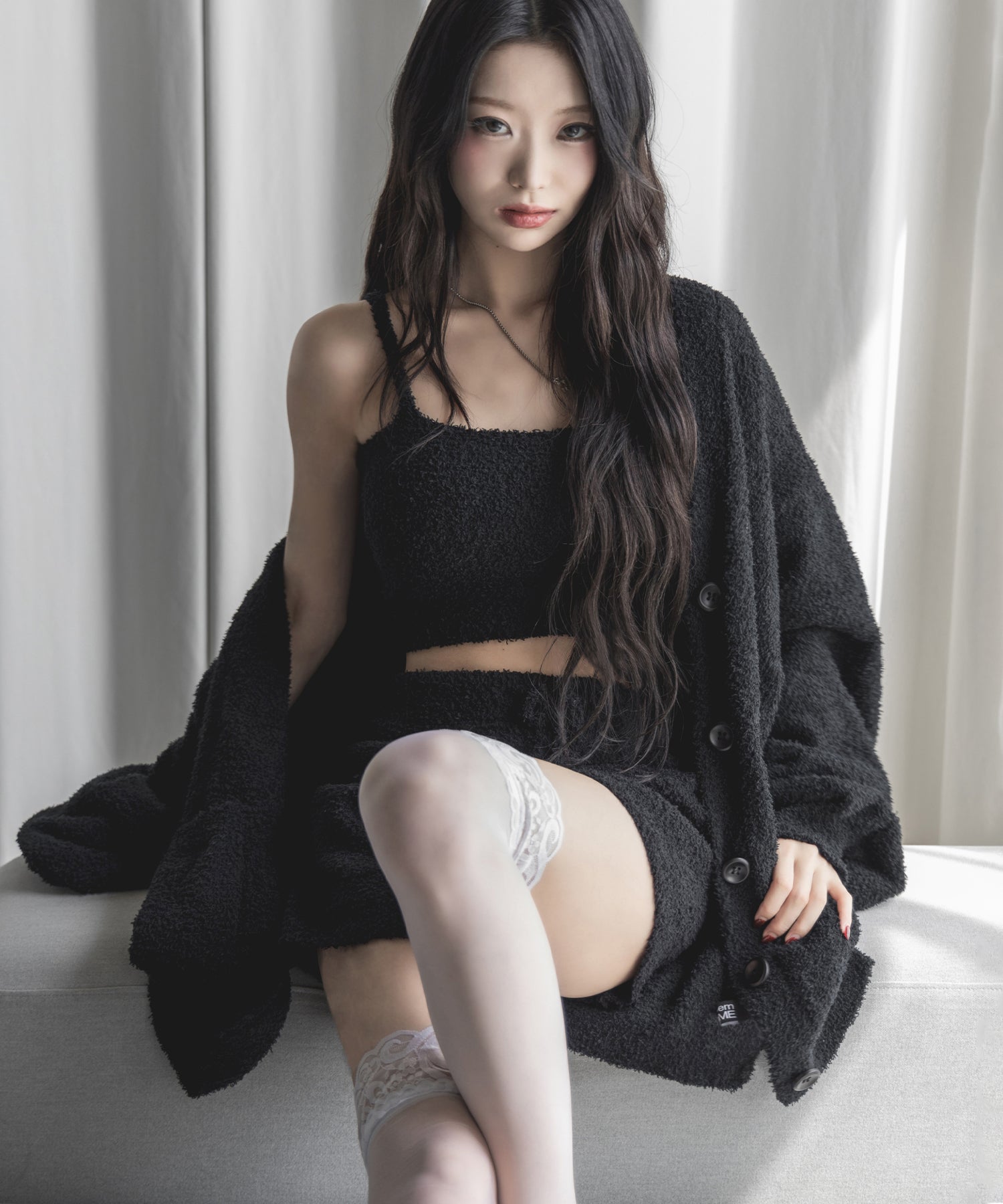 【セットアップ可能 】マシュマロタッチショートキャミソール ／ marshmallow touch short camisole