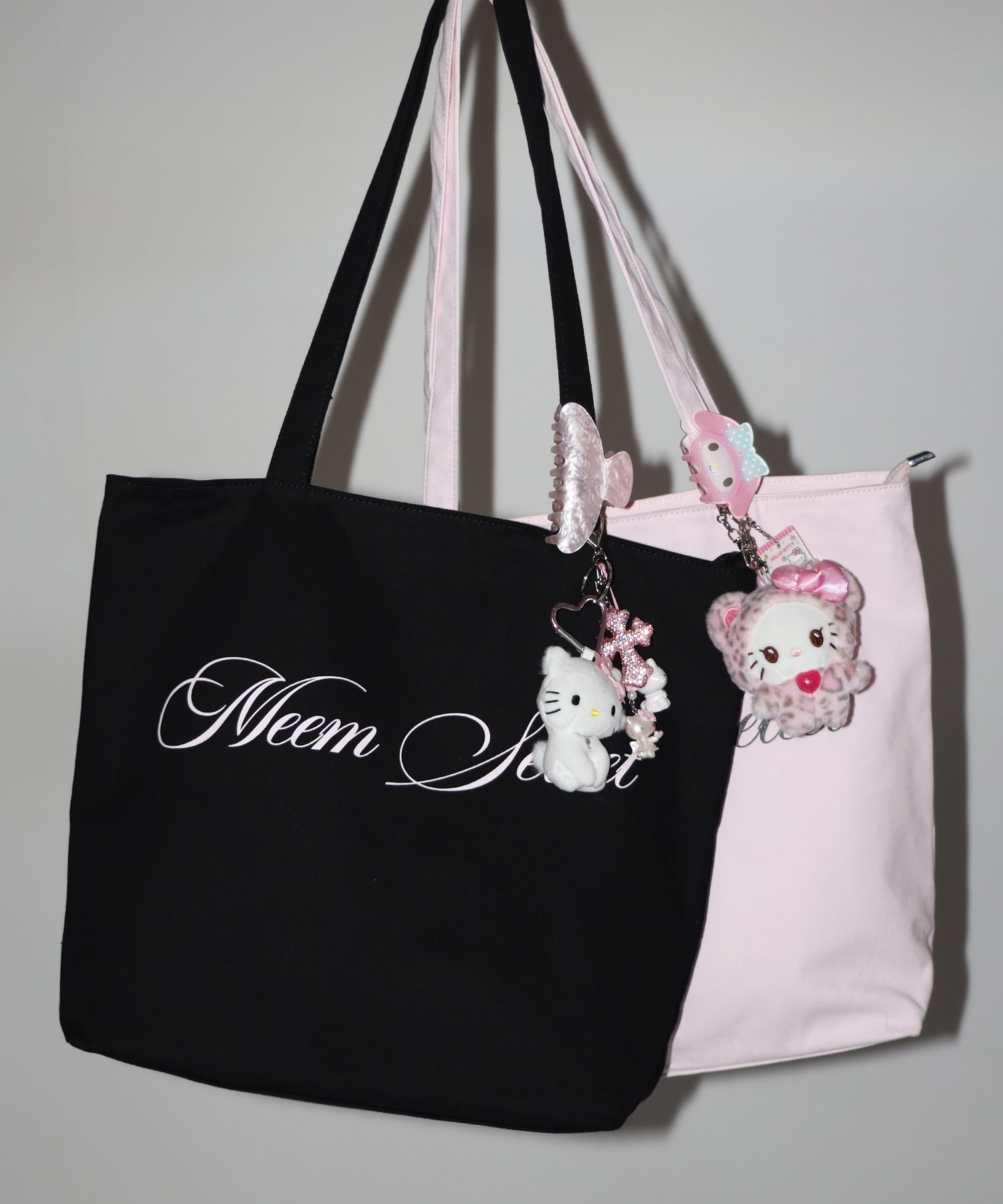【 ２color 】レタリングロゴトートバッグ / lettering logo tote bag