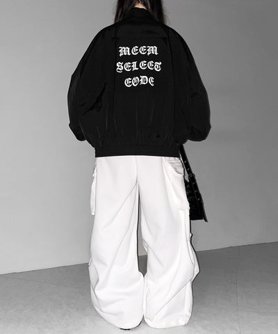グランジロゴナイロンジャケット /  grunge logo nylon jacket