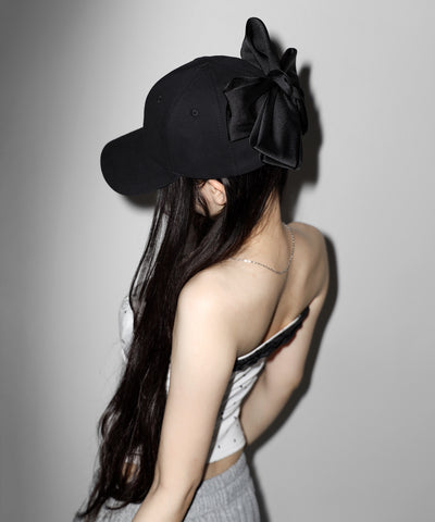 バックリボンキャップ ／ back ribbon CAP