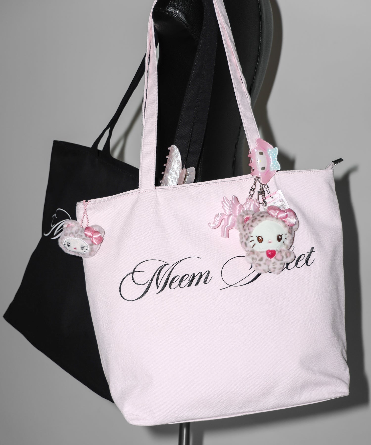 【 ２color 】レタリングロゴトートバッグ / lettering logo tote bag