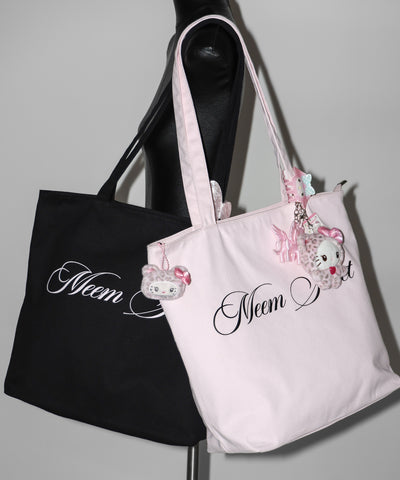 【 ２color 】レタリングロゴトートバッグ / lettering logo tote bag