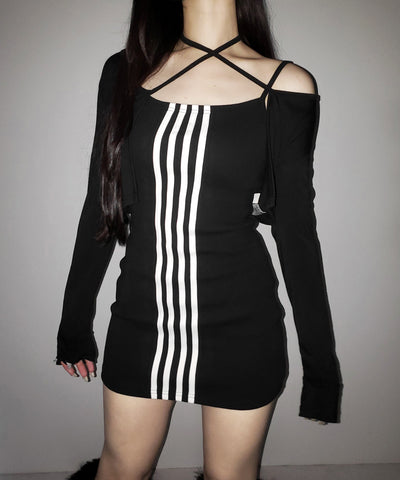 ４ラインタイトミニキャミワンピース ／ 4 line tight mini cami onepiece