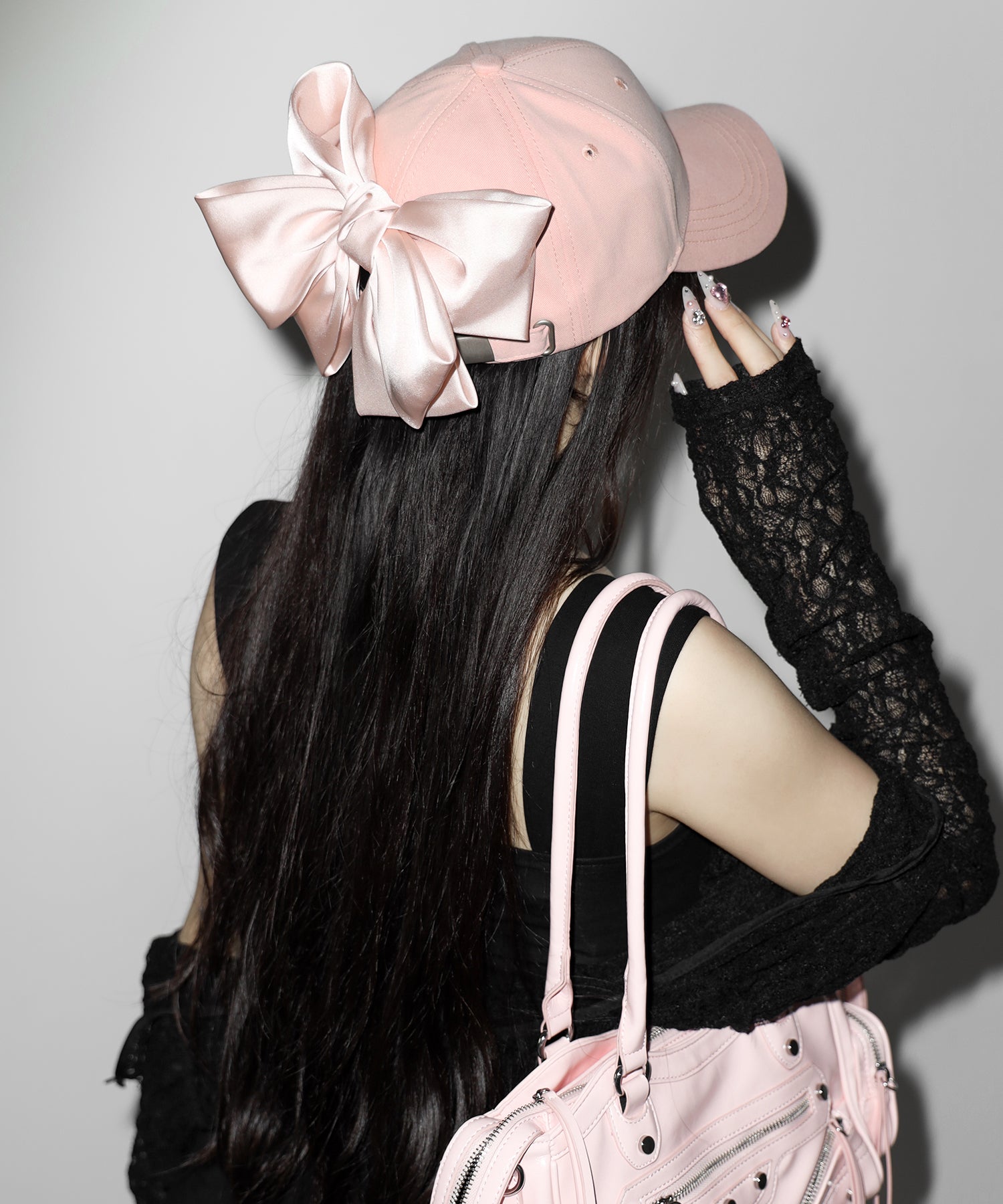 バックリボンキャップ ／ back ribbon CAP