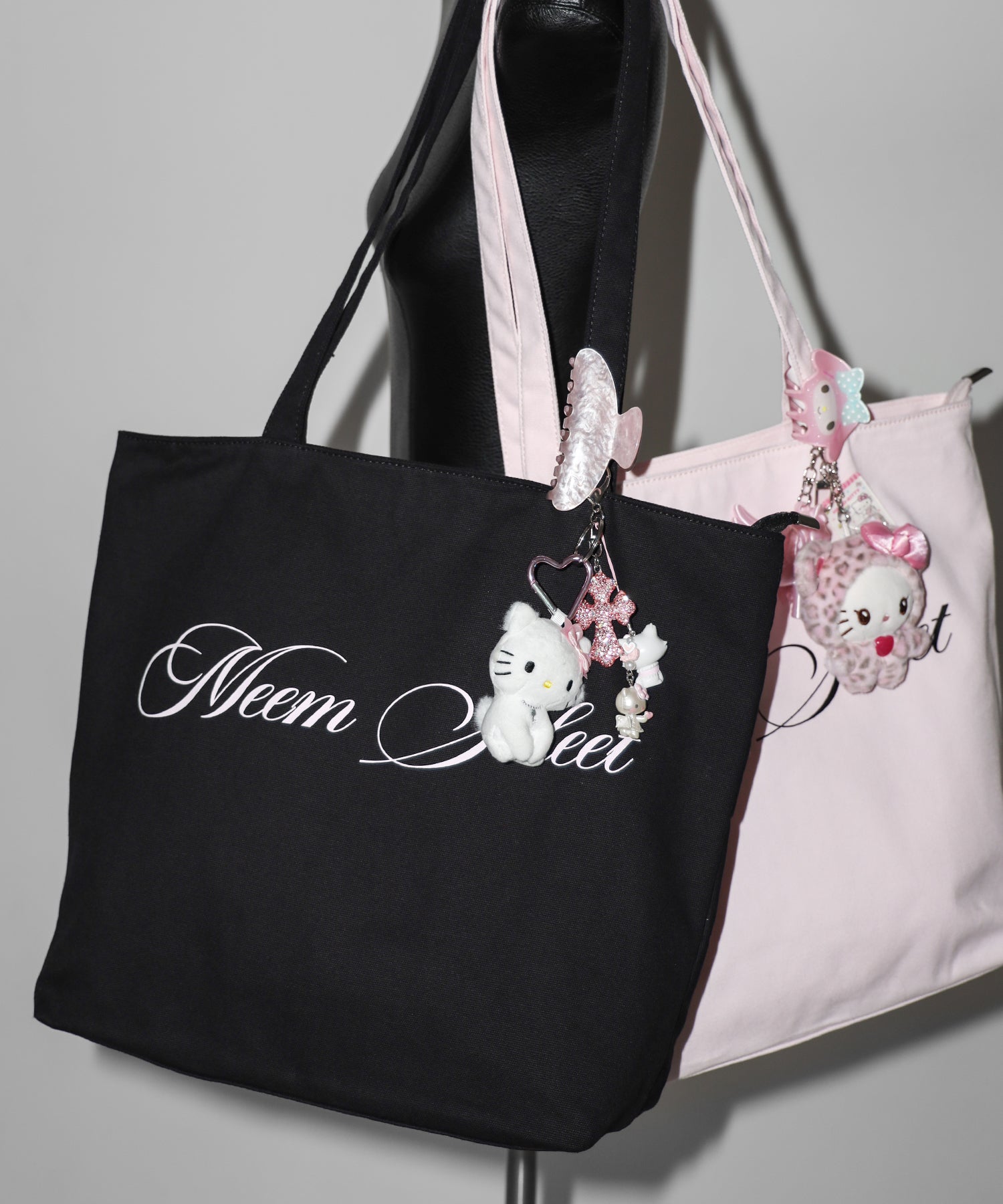 【 ２color 】レタリングロゴトートバッグ / lettering logo tote bag