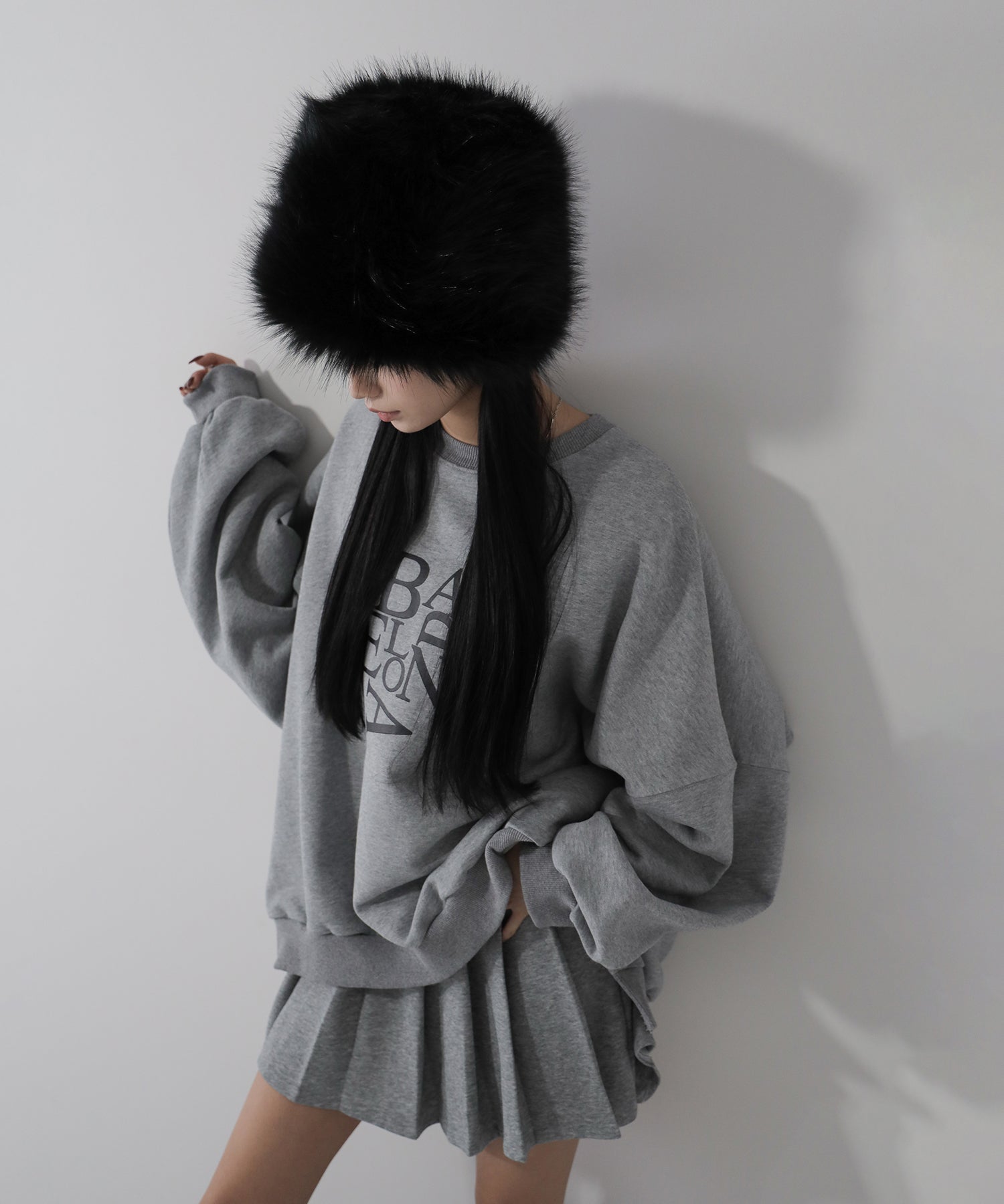 【 ２color 】ボリュームフェイクファーロシアンハット ／ volume fake fur russian hat