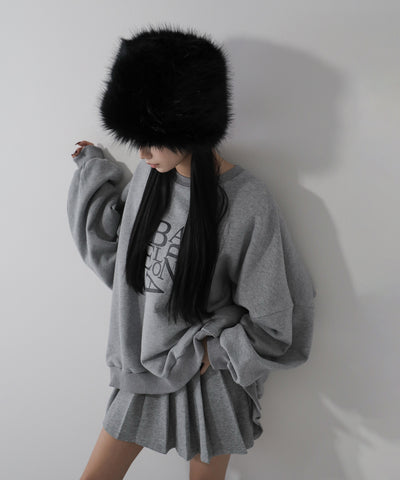 【 ２color 】ボリュームフェイクファーロシアンハット ／ volume fake fur russian hat