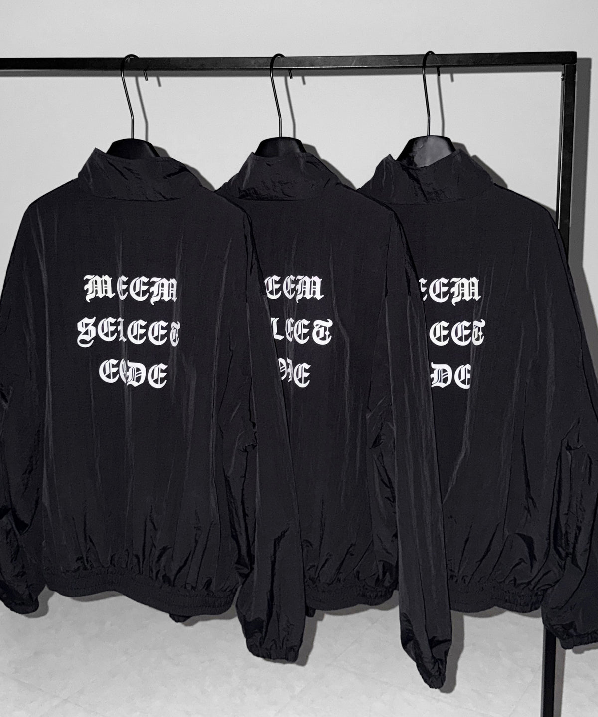 グランジロゴナイロンジャケット /  grunge logo nylon jacket