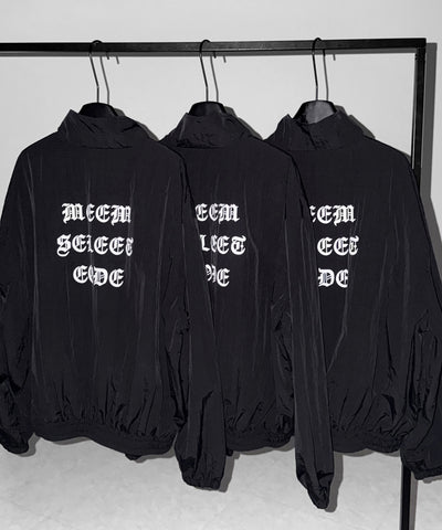 グランジロゴナイロンジャケット /  grunge logo nylon jacket