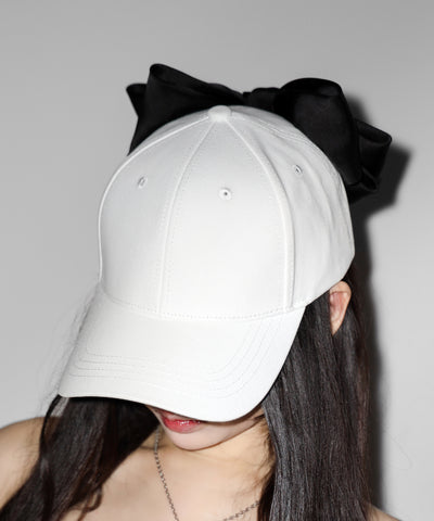 バックリボンキャップ ／ back ribbon CAP