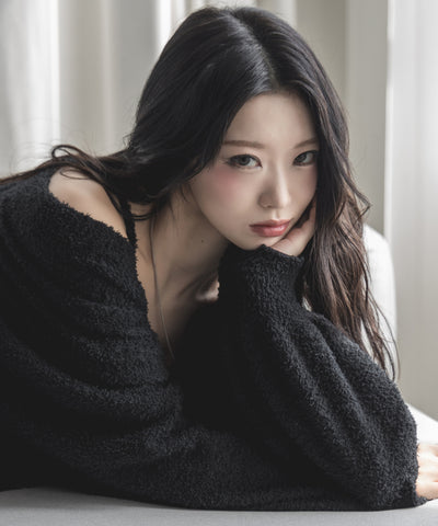 【セットアップ可能 】マシュマロタッチビッグカーディガン ／ marshmallow touch big cardigan