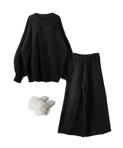 【 MINAMIさん着用 ／セットアップ可能 】マシュマロタッチワイドパンツ ／ marshmallow touch wide pants