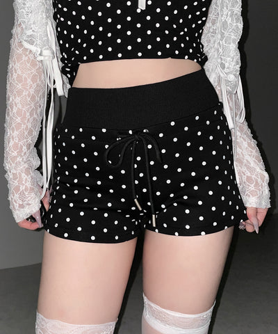 ドットスウェットショートパンツ ／ dot sweat short pants