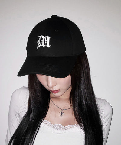 M LOGO embroidery CAP ／ M LOGO 刺繍キャップ
