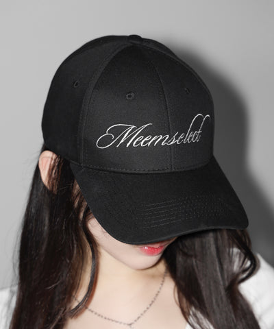 【 PINK ANGEL CLUB 】lettering LOGO embroidery CAP ／ レタリングロゴ刺繍キャップ