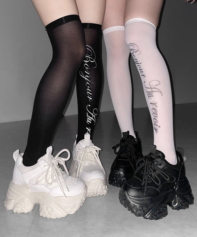 【 +10.5cm盛れ 】レースアップ厚底スニーカー ／ +10.5cm lace-up platform sneakers