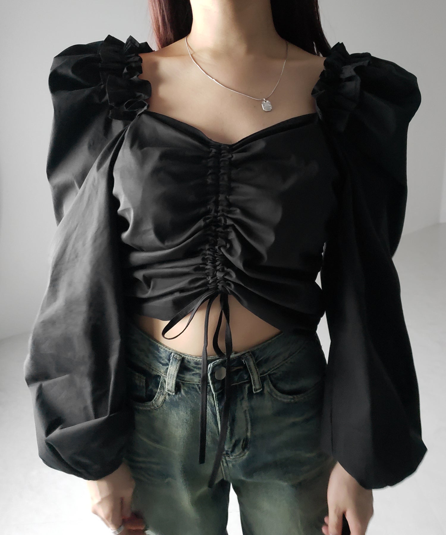 shushucherry トップス オフショル フリル バレエコア - メルカリ - その他 