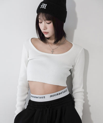 【 レイヤード可能 】グランジロゴインナーパンツ ／ grunge logo inner pants