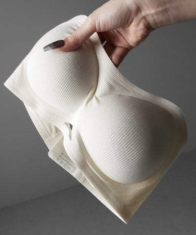 【 ＋５ｃｍ厚盛ブラパッド 】ボリュームアップバンドゥブラトップ ／ +5cm volume up bandeau bra top