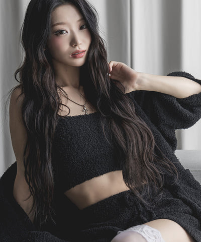 【セットアップ可能 】マシュマロタッチショートキャミソール ／ marshmallow touch short camisole