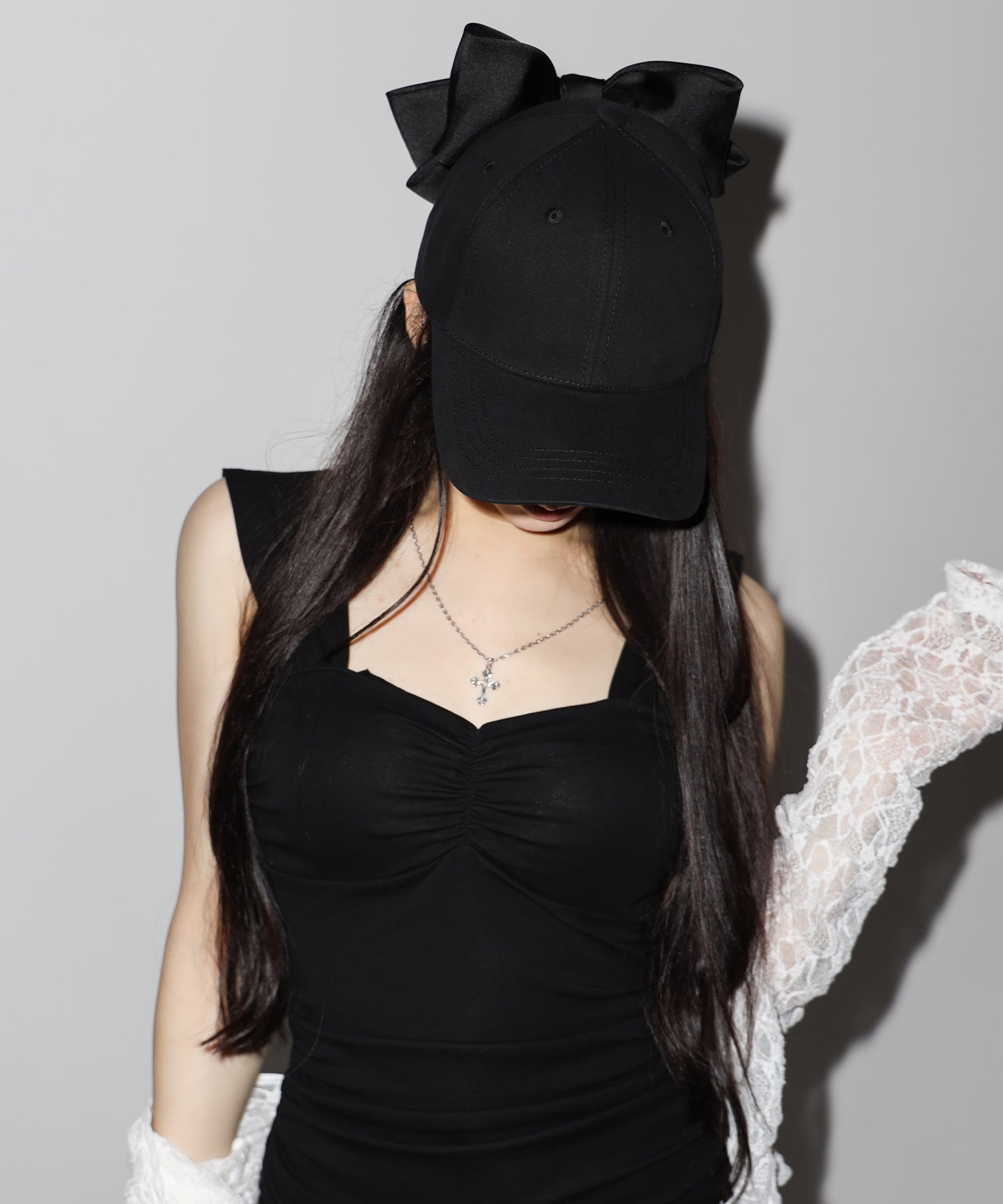 バックリボンキャップ ／ back ribbon CAP