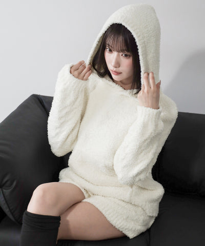 マシュマロタッチフーディーセットアップ ／ marshmallow touch hoodie setup