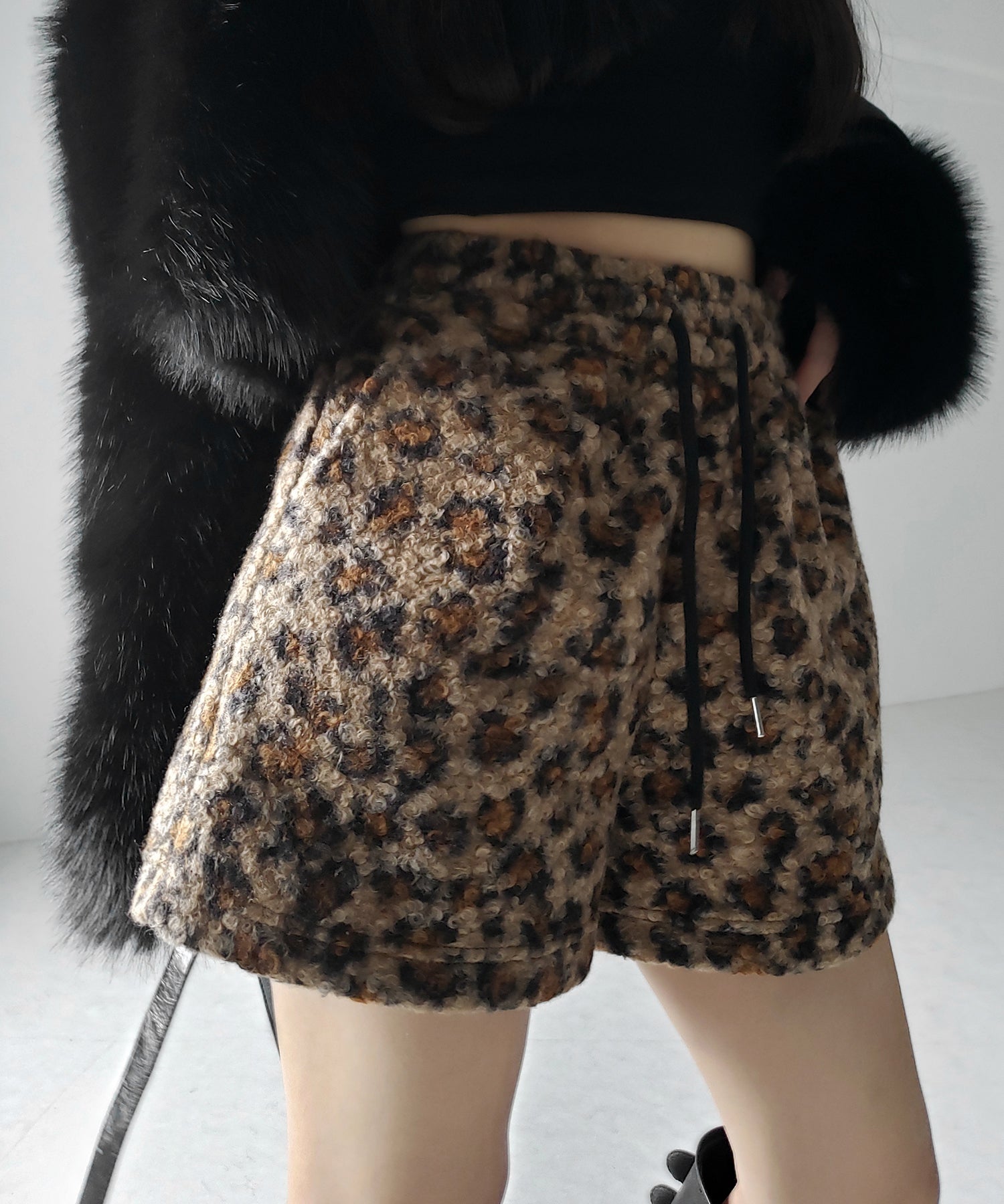 6 ROKU LEOPARD PRINT PANTS ロク レオパードパンツ カジュアルパンツ
