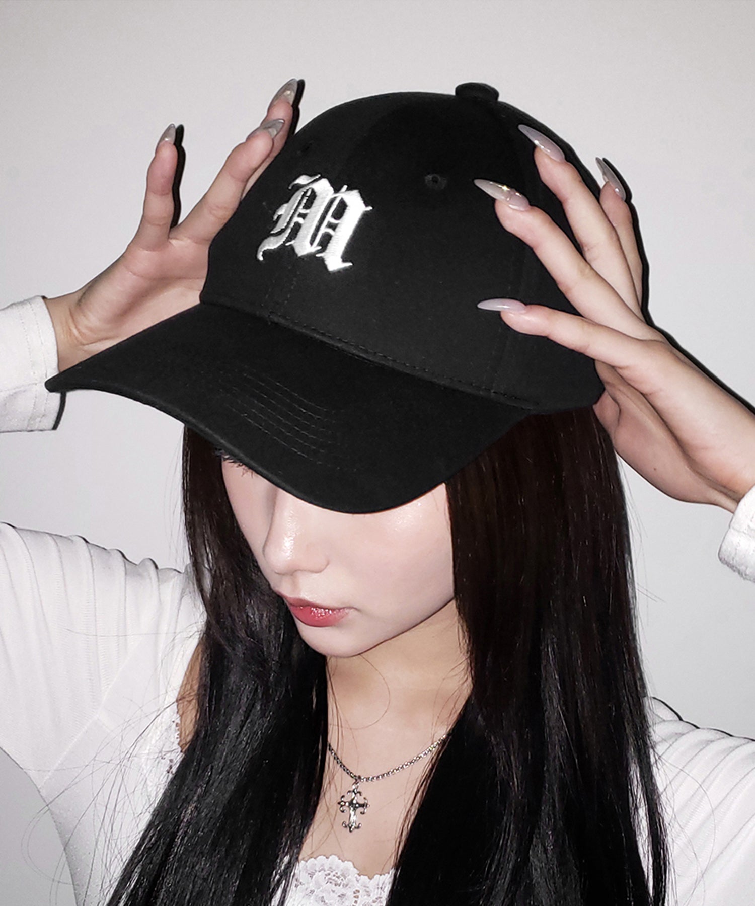 M LOGO embroidery CAP ／ M LOGO 刺繍キャップ