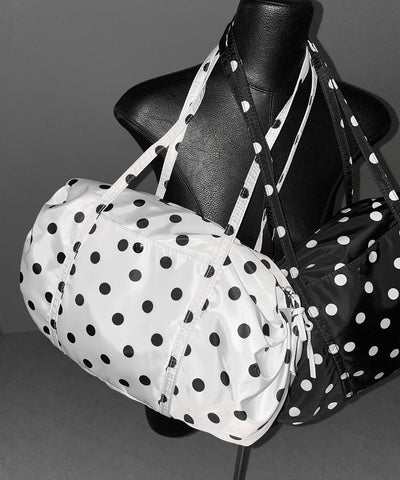 ドットミニボストンショルダーバッグ　／ Dot mini boston shoulder bag