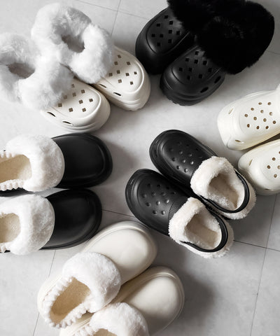 厚底EVAボアサボスリッポン ／ platform EVA boa sabo slipons